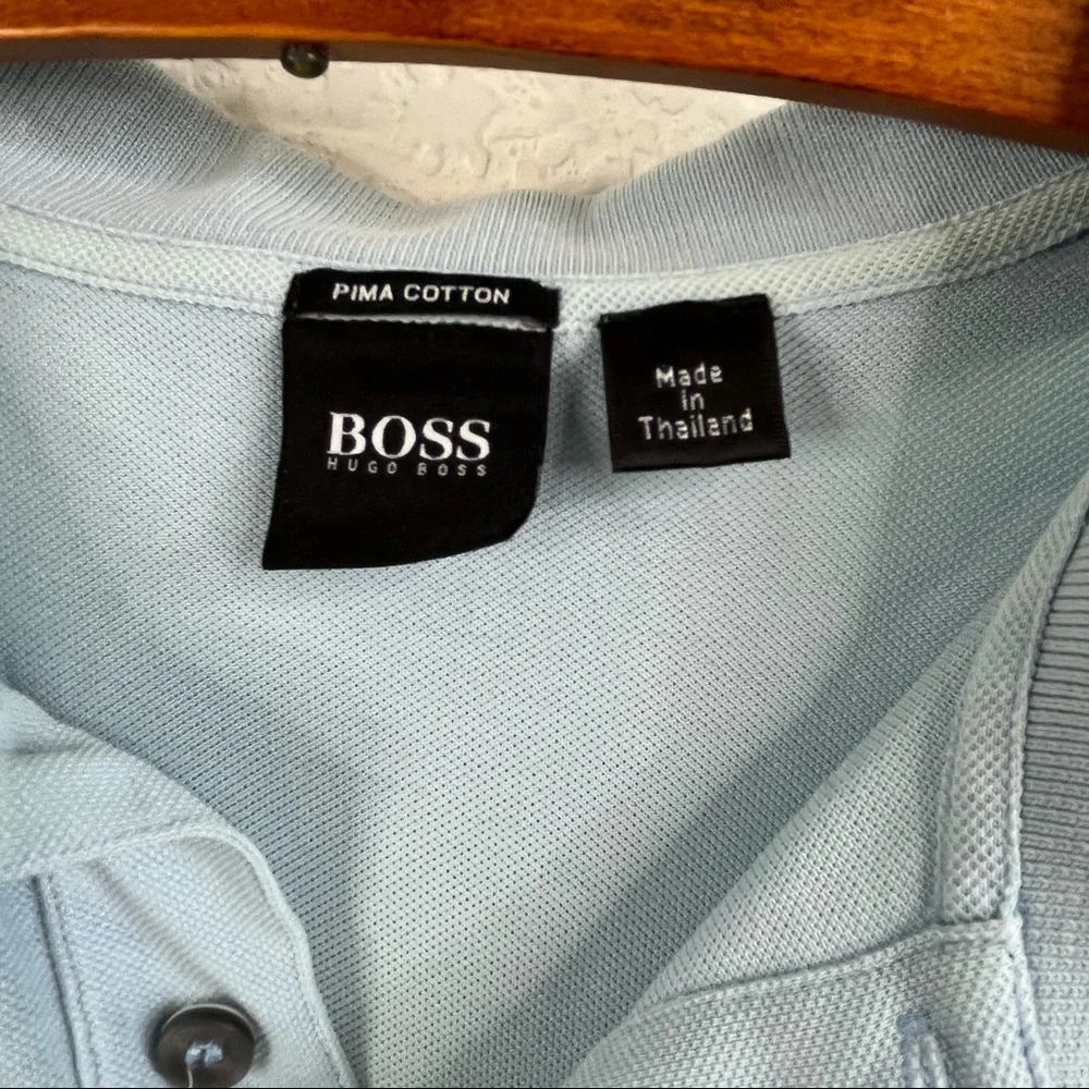 BOSS Hugo Boss Pima Cotton Polo - Picture 4 of 6